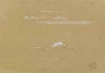 Sincholagua, mattina, dal Tempio del Sole, Quito